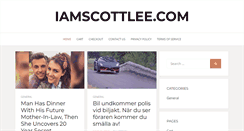 Desktop Screenshot of iamscottlee.com